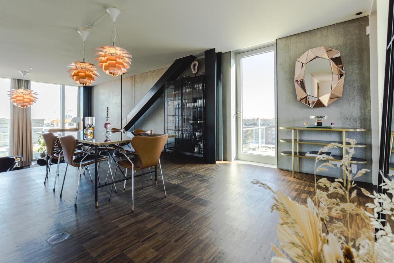 Luxury Harbourfront Penthouse With Private Rooftop København Eksteriør bilde