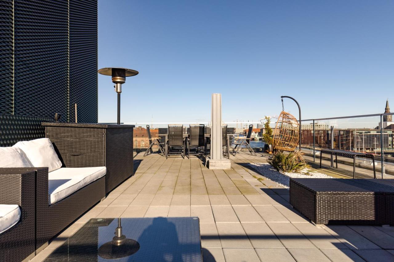 Luxury Harbourfront Penthouse With Private Rooftop København Eksteriør bilde