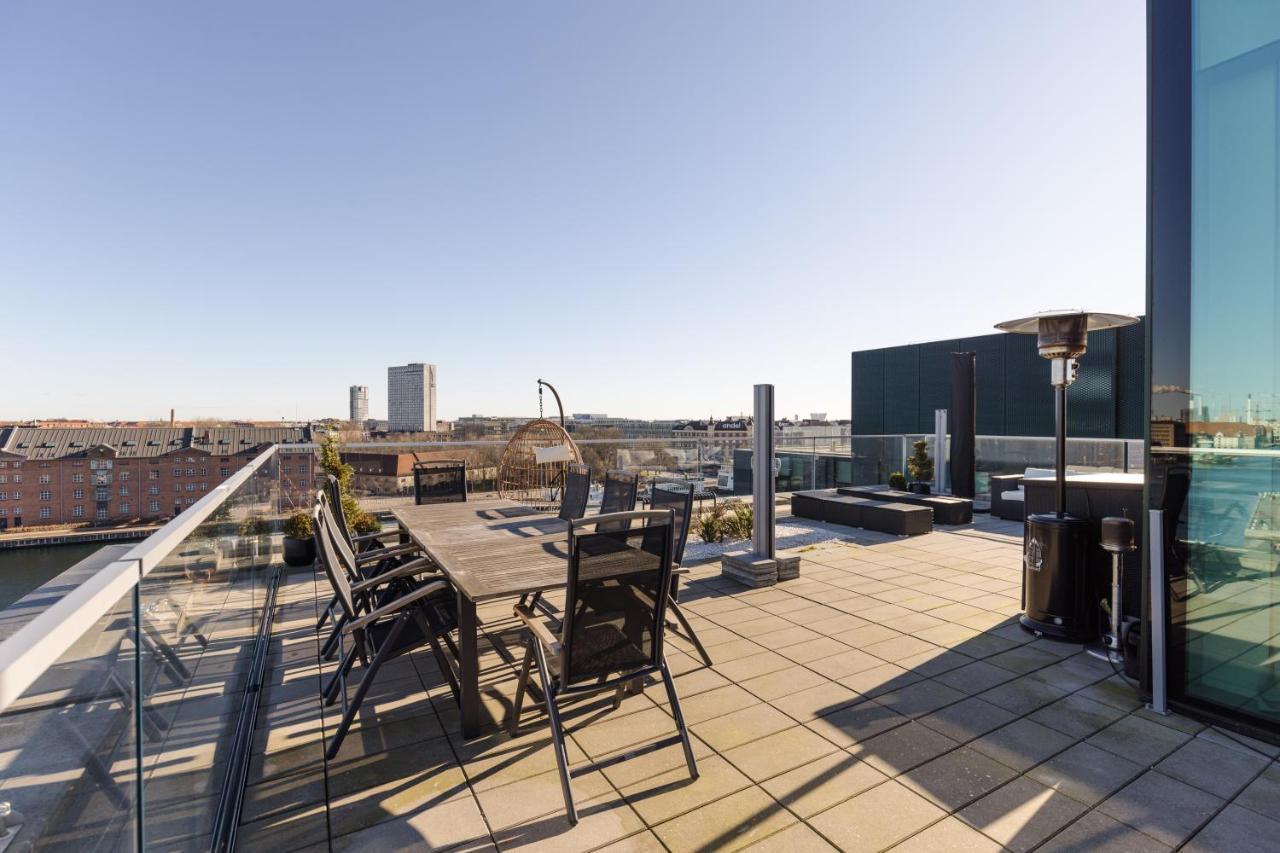 Luxury Harbourfront Penthouse With Private Rooftop København Eksteriør bilde