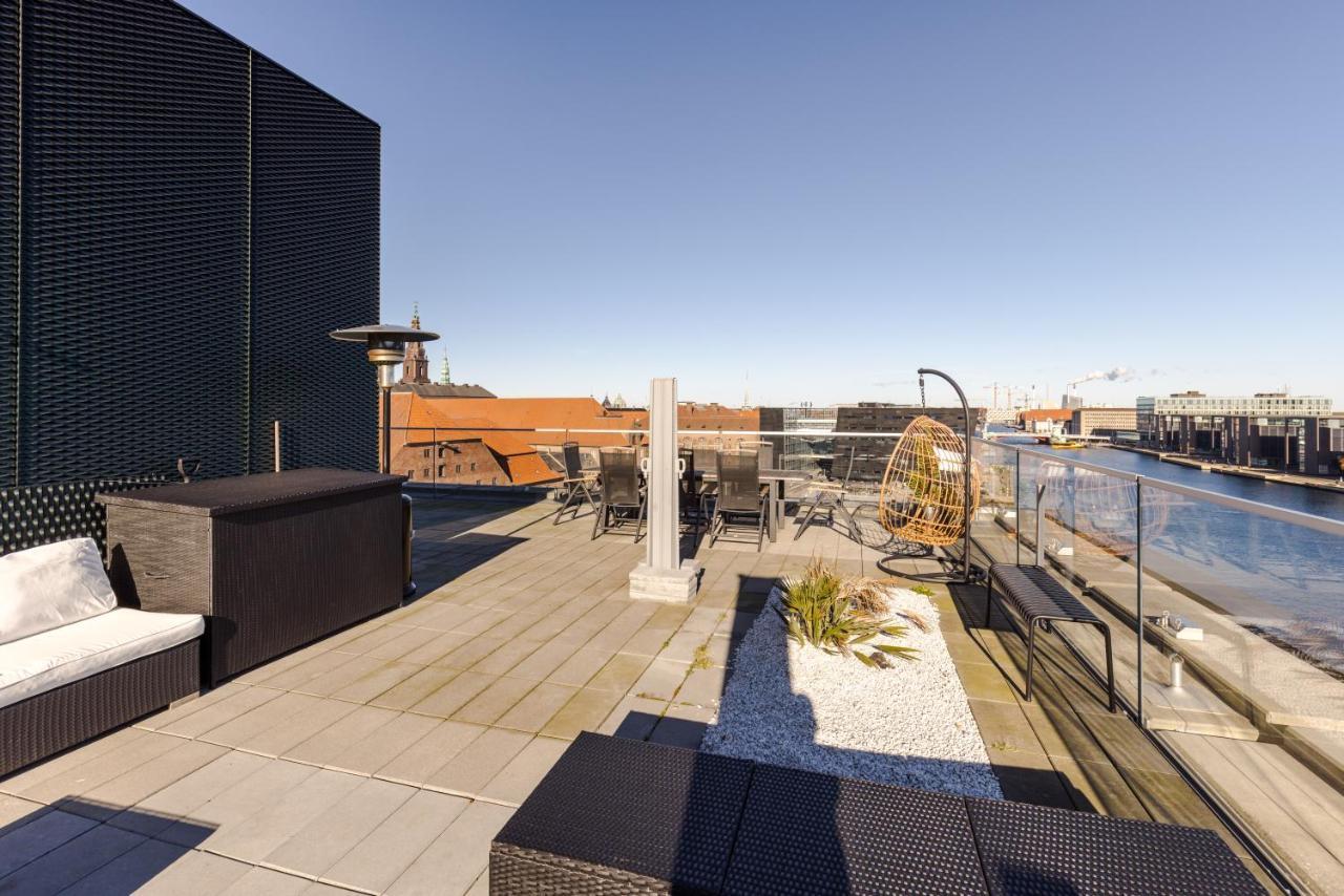 Luxury Harbourfront Penthouse With Private Rooftop København Eksteriør bilde